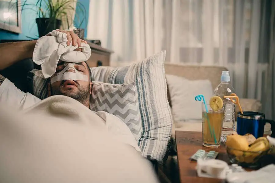 خوابیدن بعد جراحی بینی