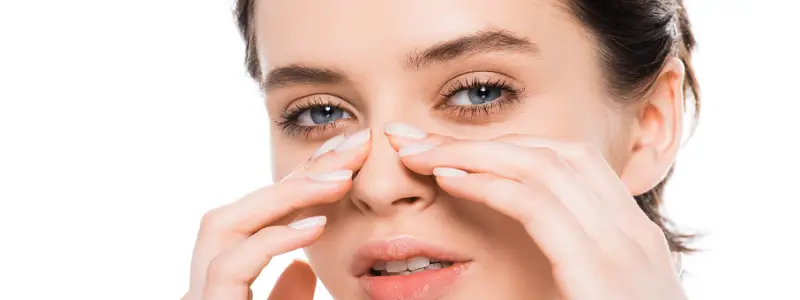 ماساژ بعد عمل بینی گوشتی